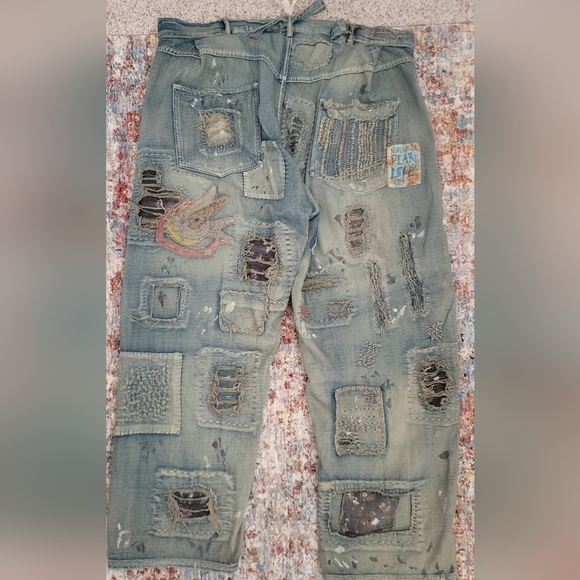 NWT Magnolia Pearl Musette Patchwork Jeans - Picture 2 of 3